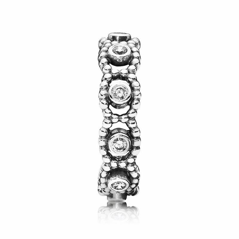 Pandora Australia Her Majesty Stackable Ring - Sterling Silver | DGUJQL409